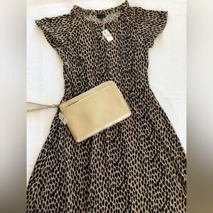 NWT Talbots Size XS Jersey Fit and Flare Dress
